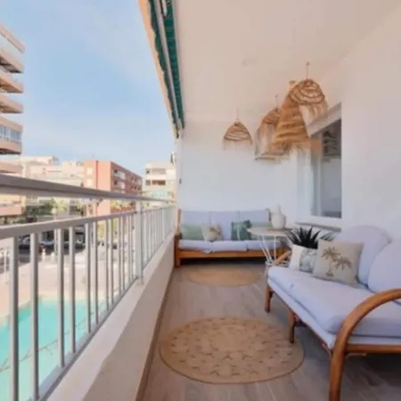 Antonio With Sea View,torrevieja,50 M From Playa Acequion Swimming Pool Apartment *