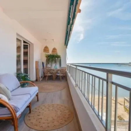 Antonio With Sea View,torrevieja,50 M From Playa Acequion Swimming Pool Lägenhet